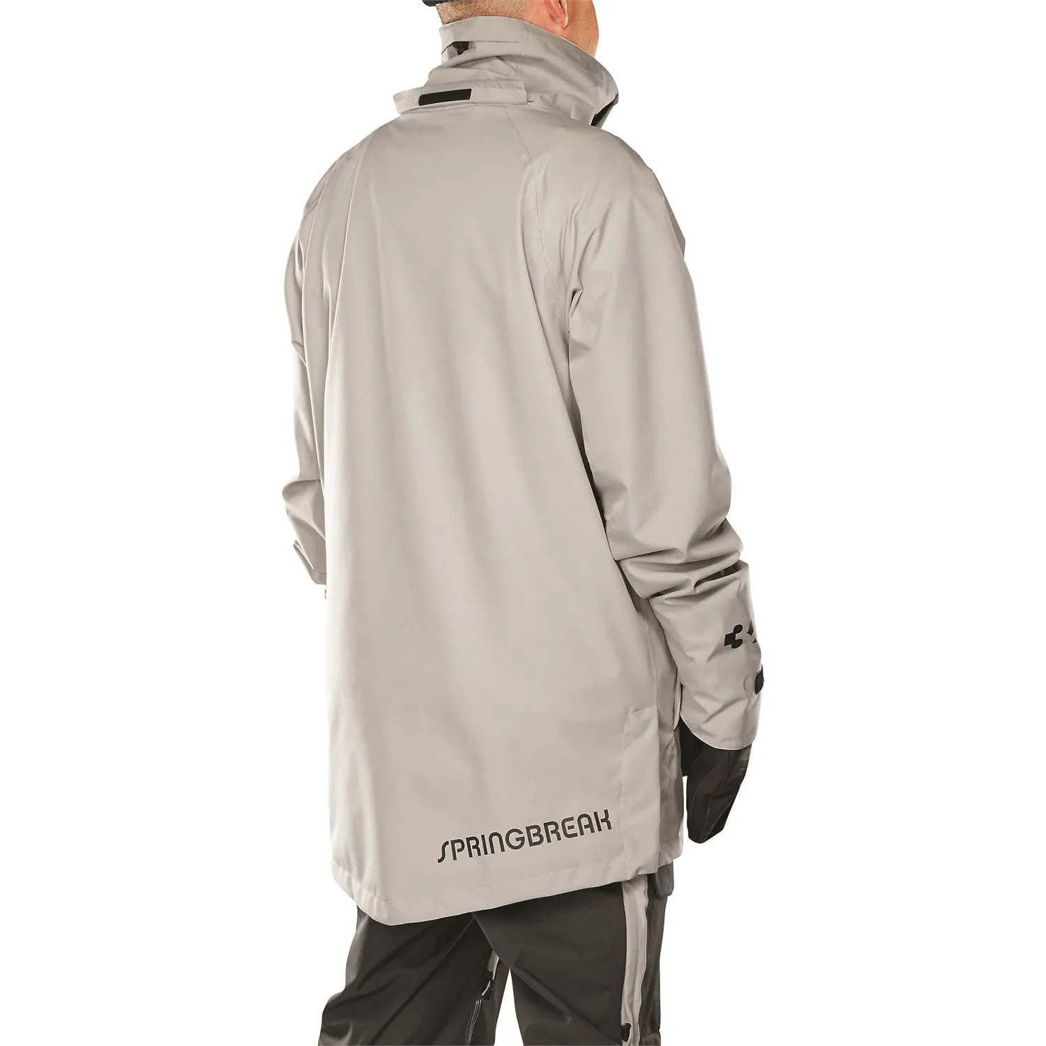 ThirtyTwo Spring Break Pintail Powder Parka Jacket Mens Gravel