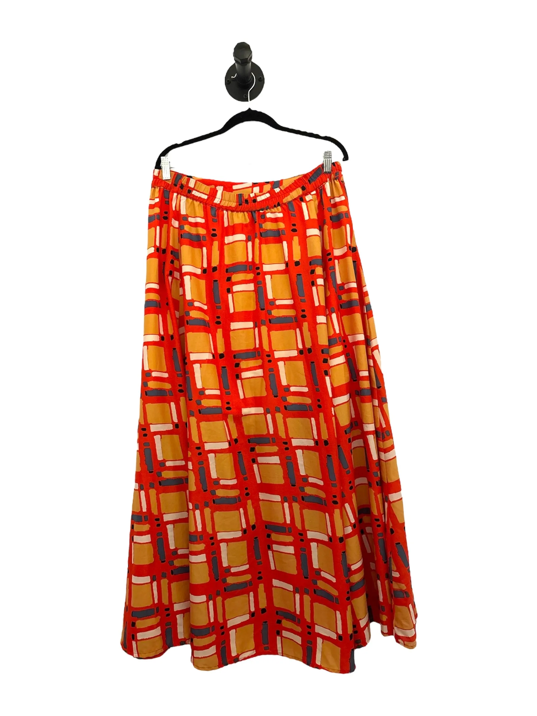 THRIFT- Flowy Long Skirt - Size M