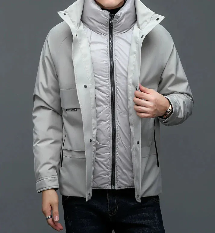 Trendy down jacket for winter sports -diepold