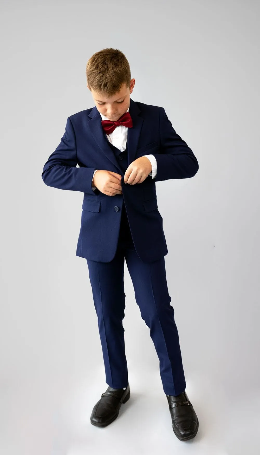 Trim Fit 2 Piece Suit Indigo