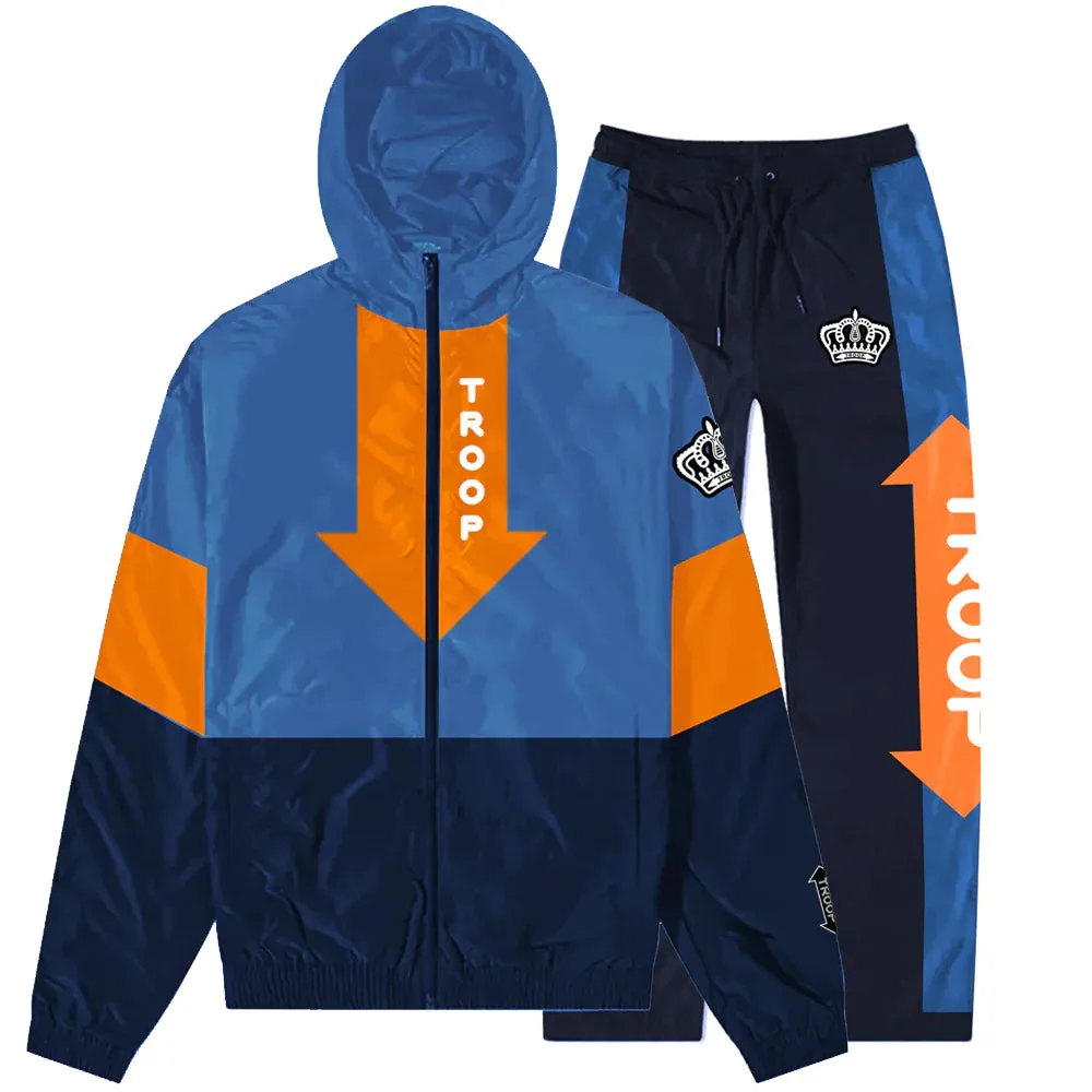 TROOP Foxhurst Pant Royal/Orange