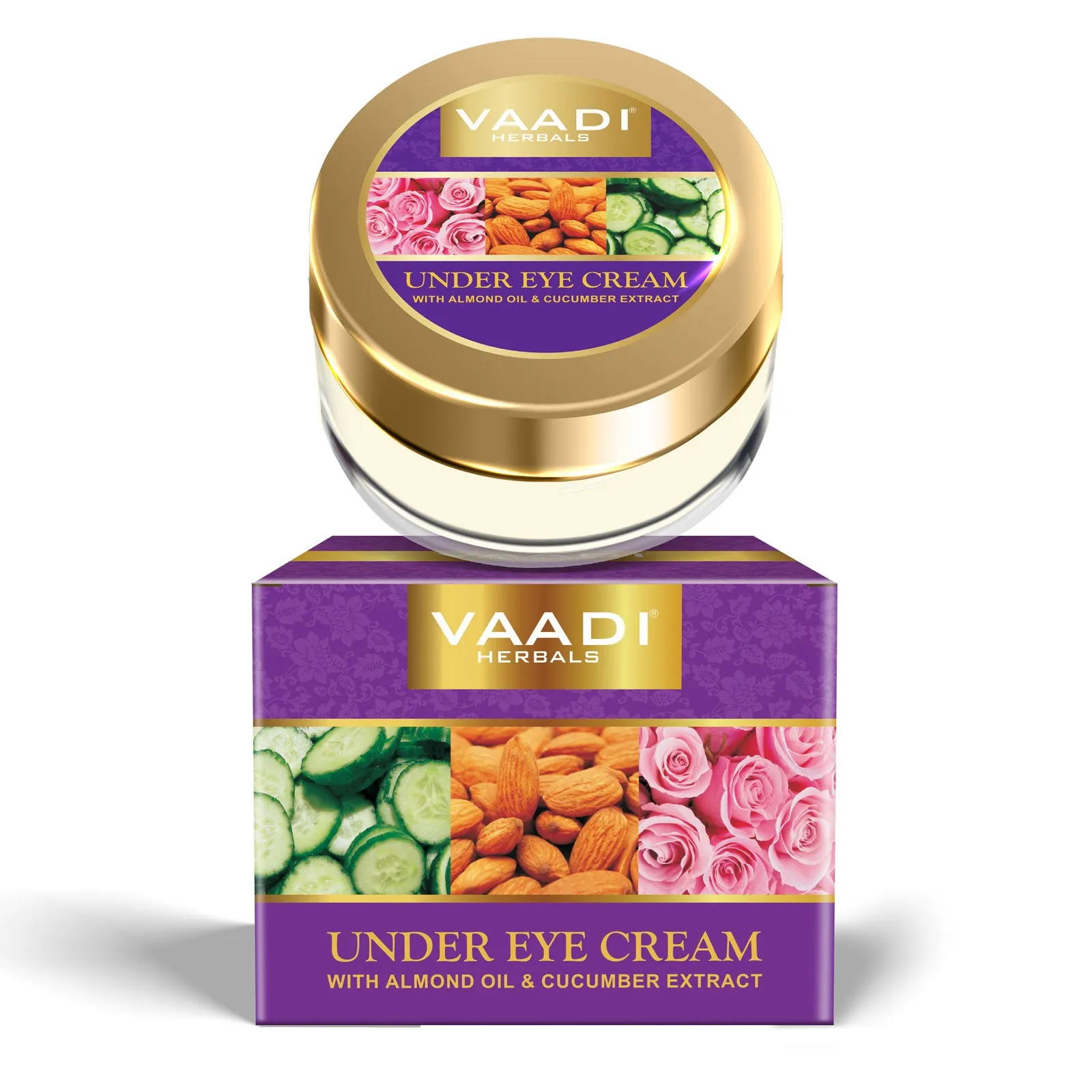 Under Eye Cream - Almond Oil & Cucumber extract (30 gms)