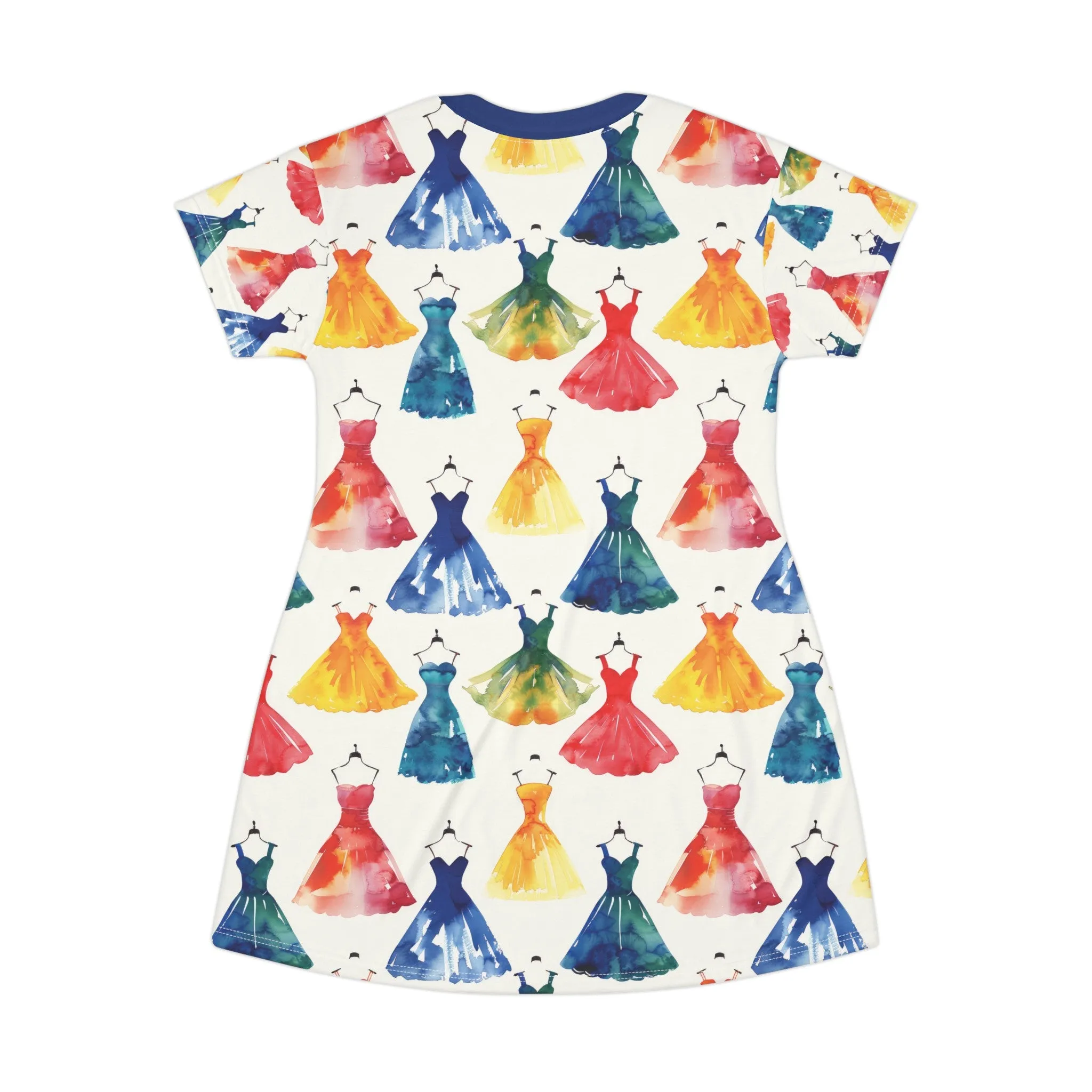 Watercolor Dress Couture II T-Shirt Dress