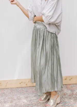 XZ Sage Maxi Skirt