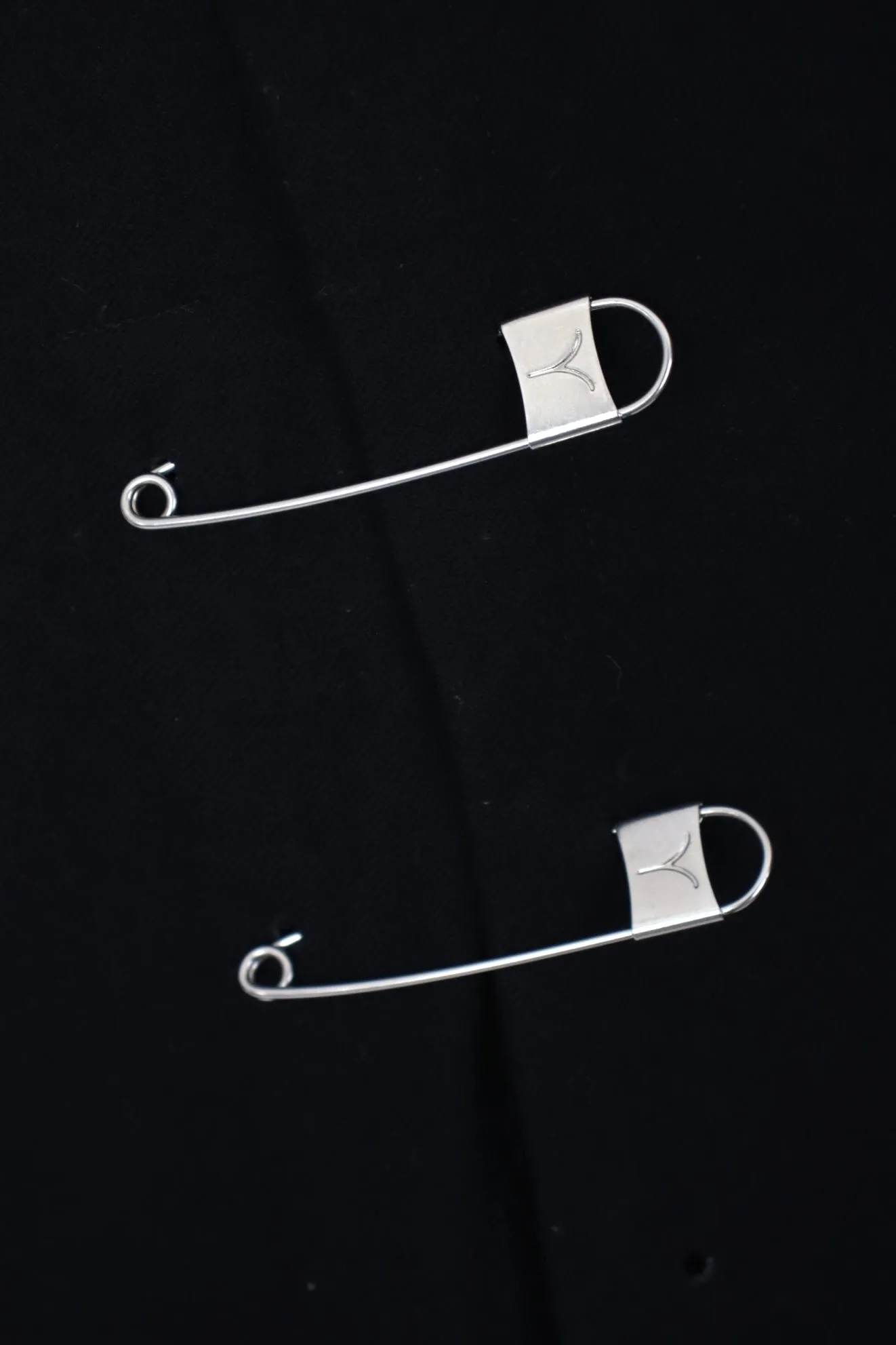 Yohji Yamamoto Wool Safety Pin Wrap Skirt*
