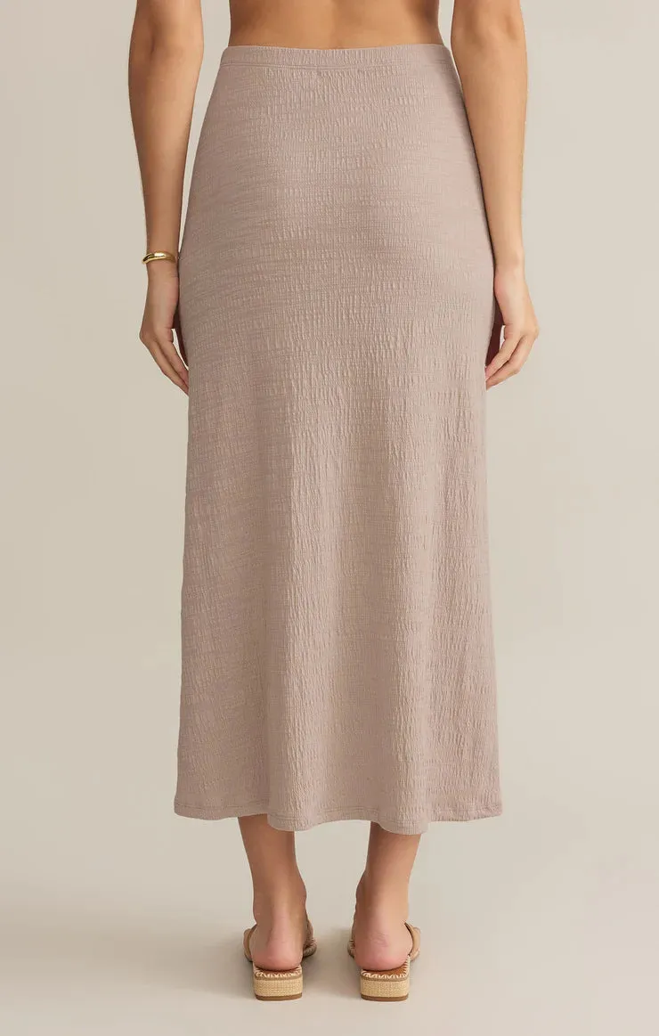 Z Supply Delavine Textured Midi Skirt
