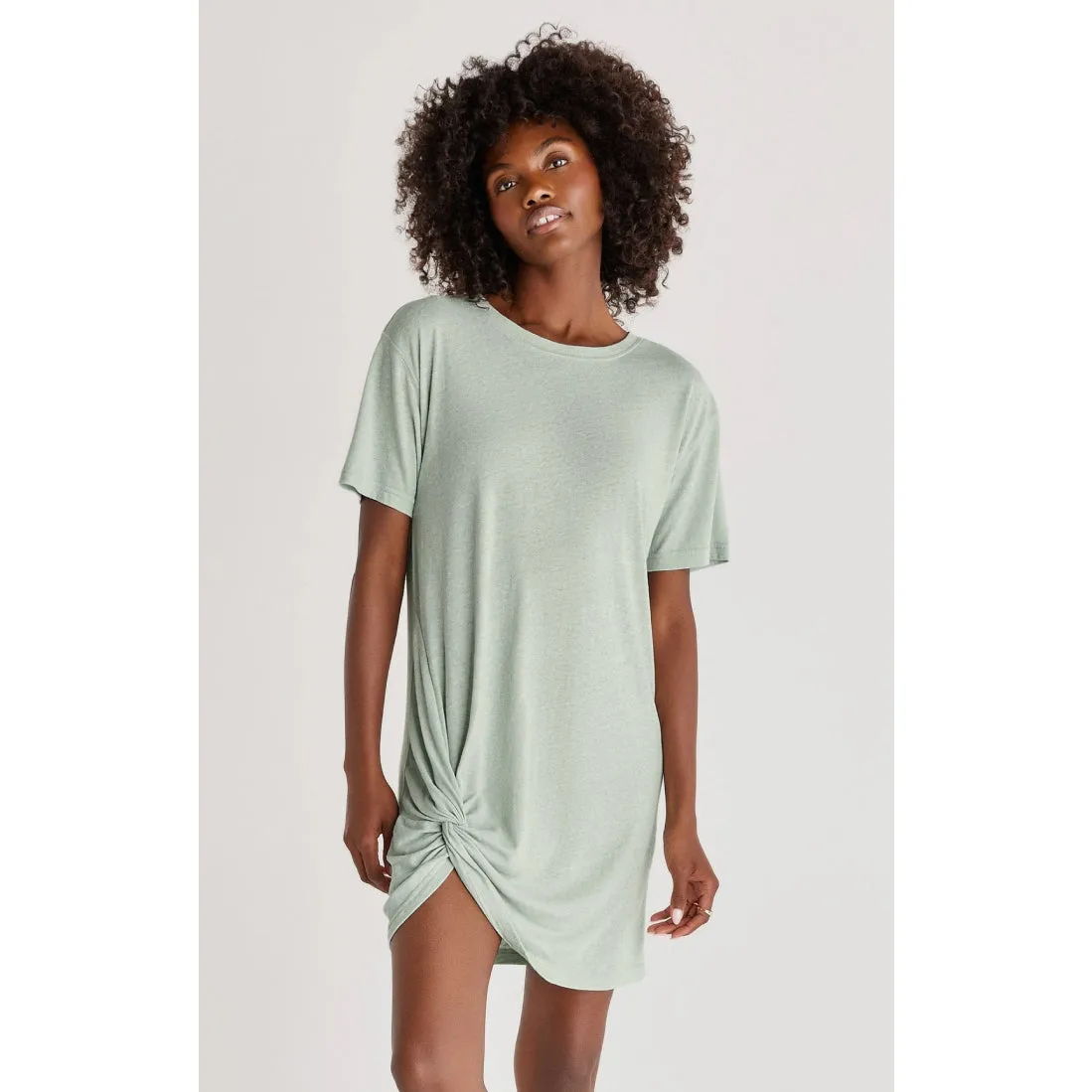 Z Supply Denny Twist T-Shirt Dress