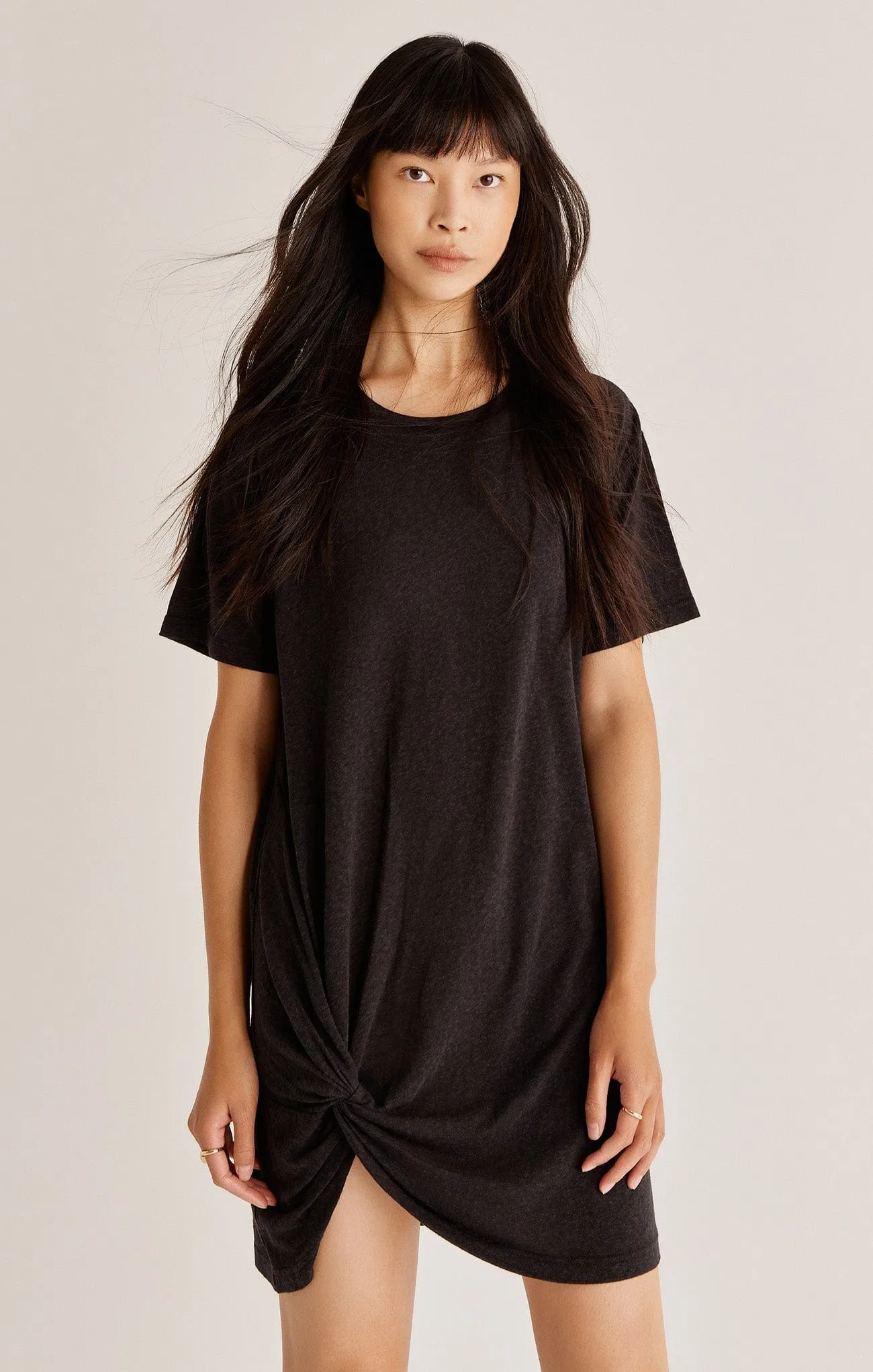 Z Supply Denny Twist T-Shirt Dress